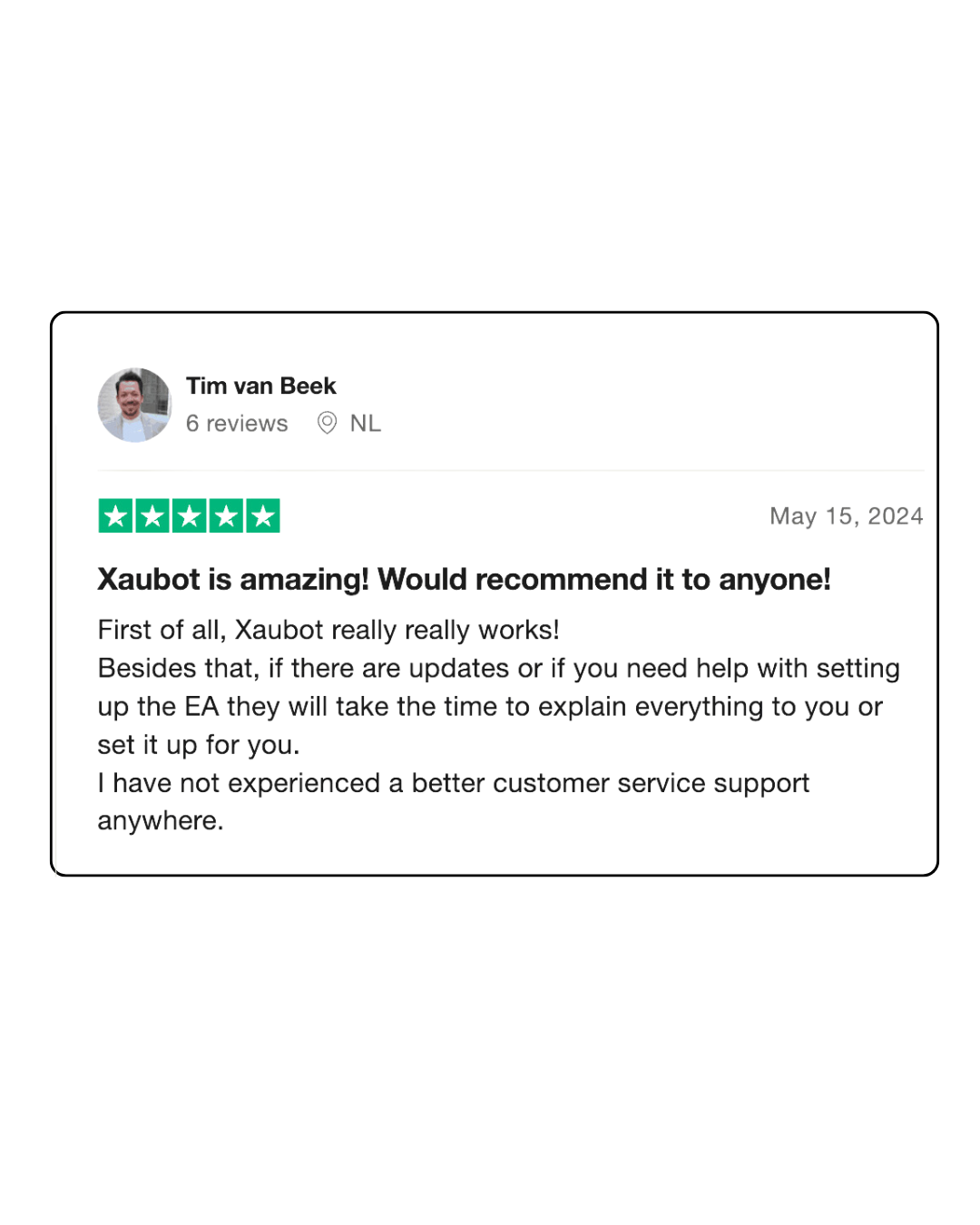 trustpilot feedback 2024